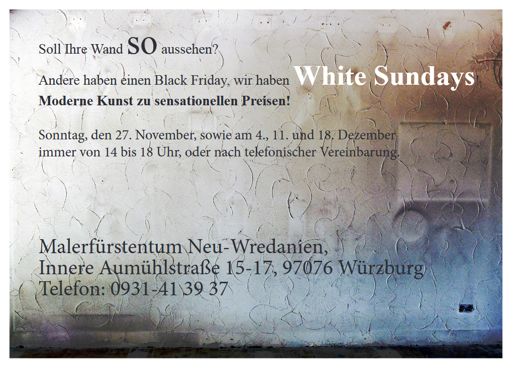 White Sundays - Malerfürstentum Neu-Wredanien